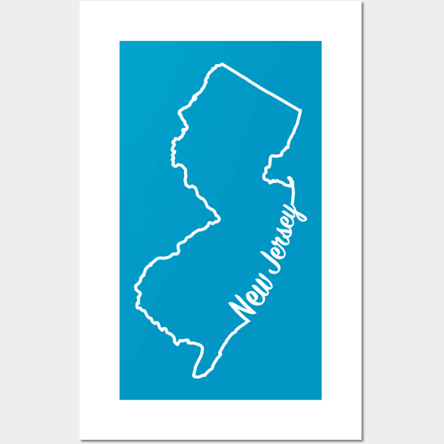 New Jersey Wall Art by WMKDesign